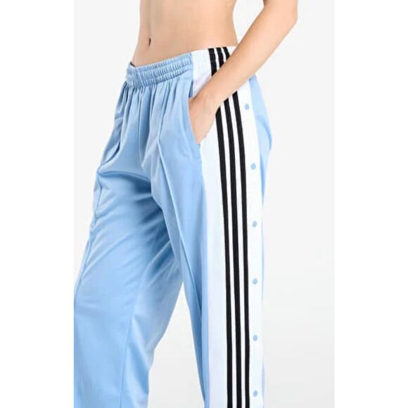 NEW ADIDAS ORIGINALS Adibreak Women's Size XL Ash Blue Trackpants - Picture 4 of 5